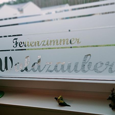 Ferienzimmer Waldzauber Borkwalde Esterno foto